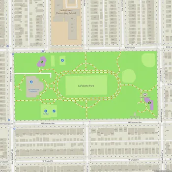 Map of LaFollette Park