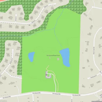 Map of Strickland Road Park