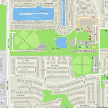 Map of McQueen Park