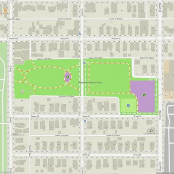 Map of Sheridan-Emmet Park