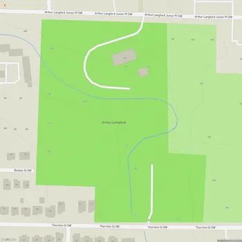Map of Arthur Langford, Jr. Park