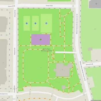 Map of Butler Park Recreation Center