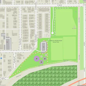 Map of O'Bannon Old Northside Soccer Park