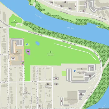 Map of Reverend Mozel Sanders Park