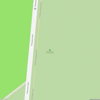Map of Washington Oaks Gardens State Park
