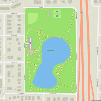 Map of Robles Park