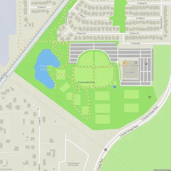 Map of Crossroads Park