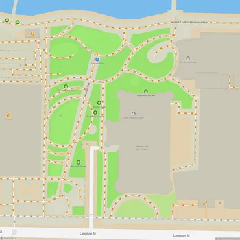 Map of Alumni Park