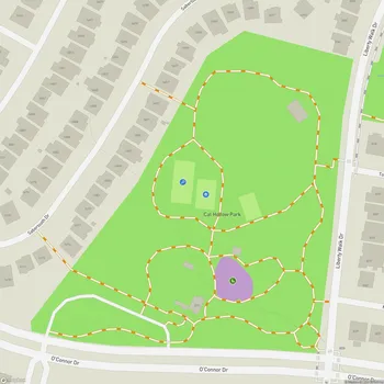 Map of Cat Hollow Park