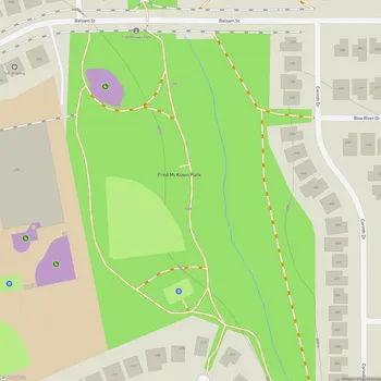 Map of Fred McKown Park