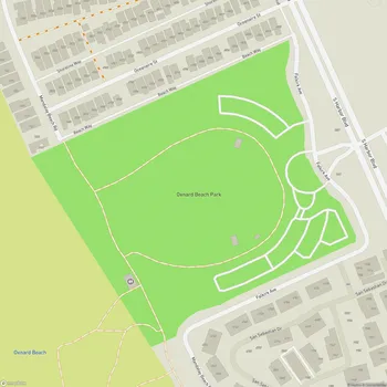 Map of Oxnard Beach Park