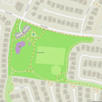 Map of Kenyon Park