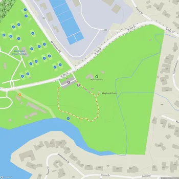 Map of Mayfield Park