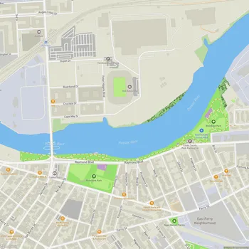 Map of Riverfront Park