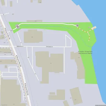 Map of t̓uʔəlaltxʷ Village Park and Shoreline Habitat