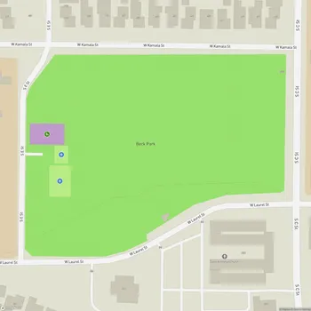 Map of Beck Park
