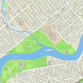 Map of West Side Park