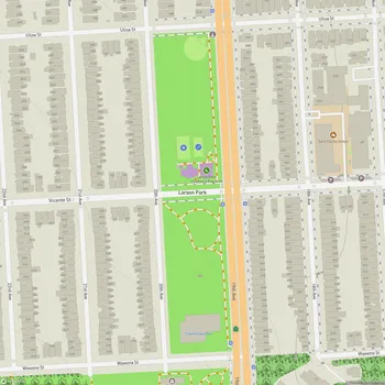Map of Larsen Park