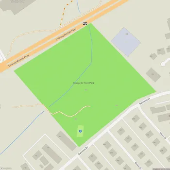 Map of George K. Fitch Park