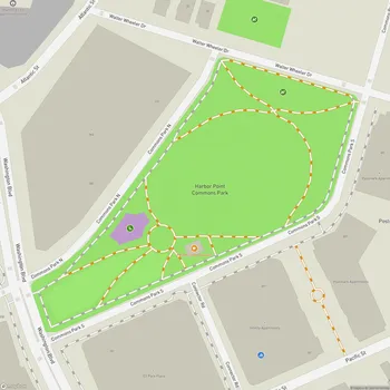 Map of Harbor Point Commons Park