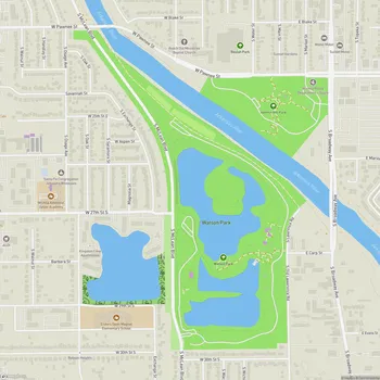 Map of Watson Park