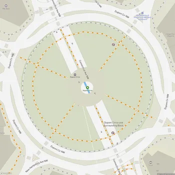 Map of Dupont Circle