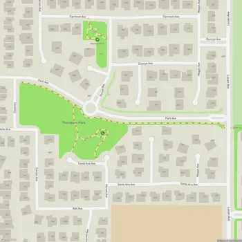 Map of Thornburn Park