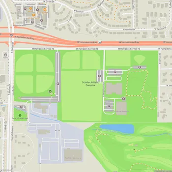 Map of Schafer Athletic Complex