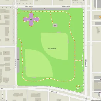 Map of Clark Playfield