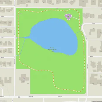 Map of Frank Higginbotham Park