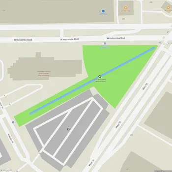 Map of Gus S. and Lyndall F. Wortham Park