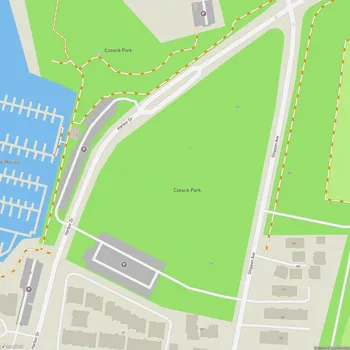 Map of Czescik Park