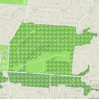 Map of French Park