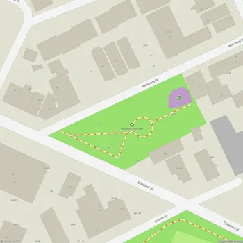 Map of Hennessey Street Park