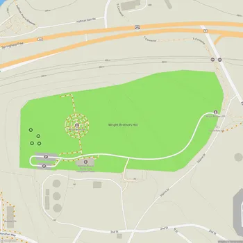 Map of Wright Brothers Hill