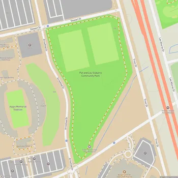 Map of Pat and Lou Sisbarro Community Park