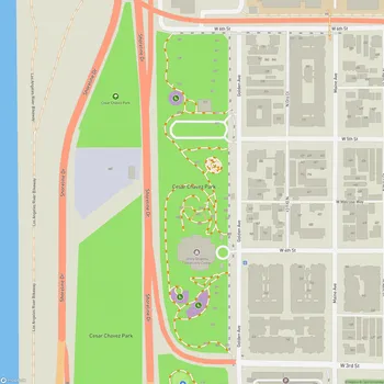 Map of Cesar Chavez Park