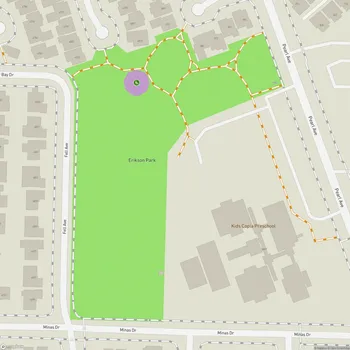 Map of Erikson Park
