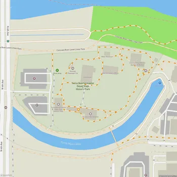 Map of Yuma Quartermaster Depot State Historic Park