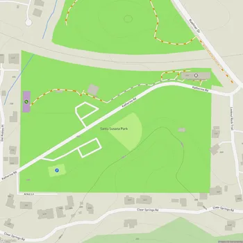 Map of Santa Susana Park