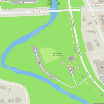 Map of Helm's Haven Recreation Area