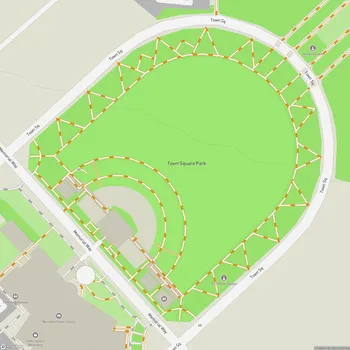 Map of Town Square Park