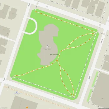 Map of Marshall Park