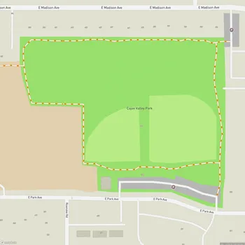 Map of El Cajon City Park