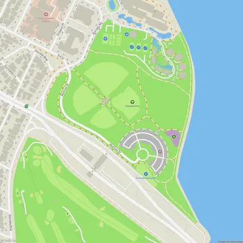Map of Tidelands Park
