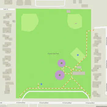 Map of Charter Oak Park
