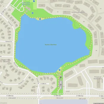 Map of Hunters Glen Park