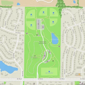 Map of Thomas Stoll Memorial Park