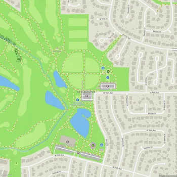 Map of Caroll Butts Park