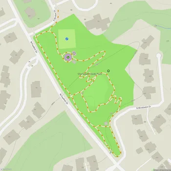 Map of Sherwood Hiilside Park